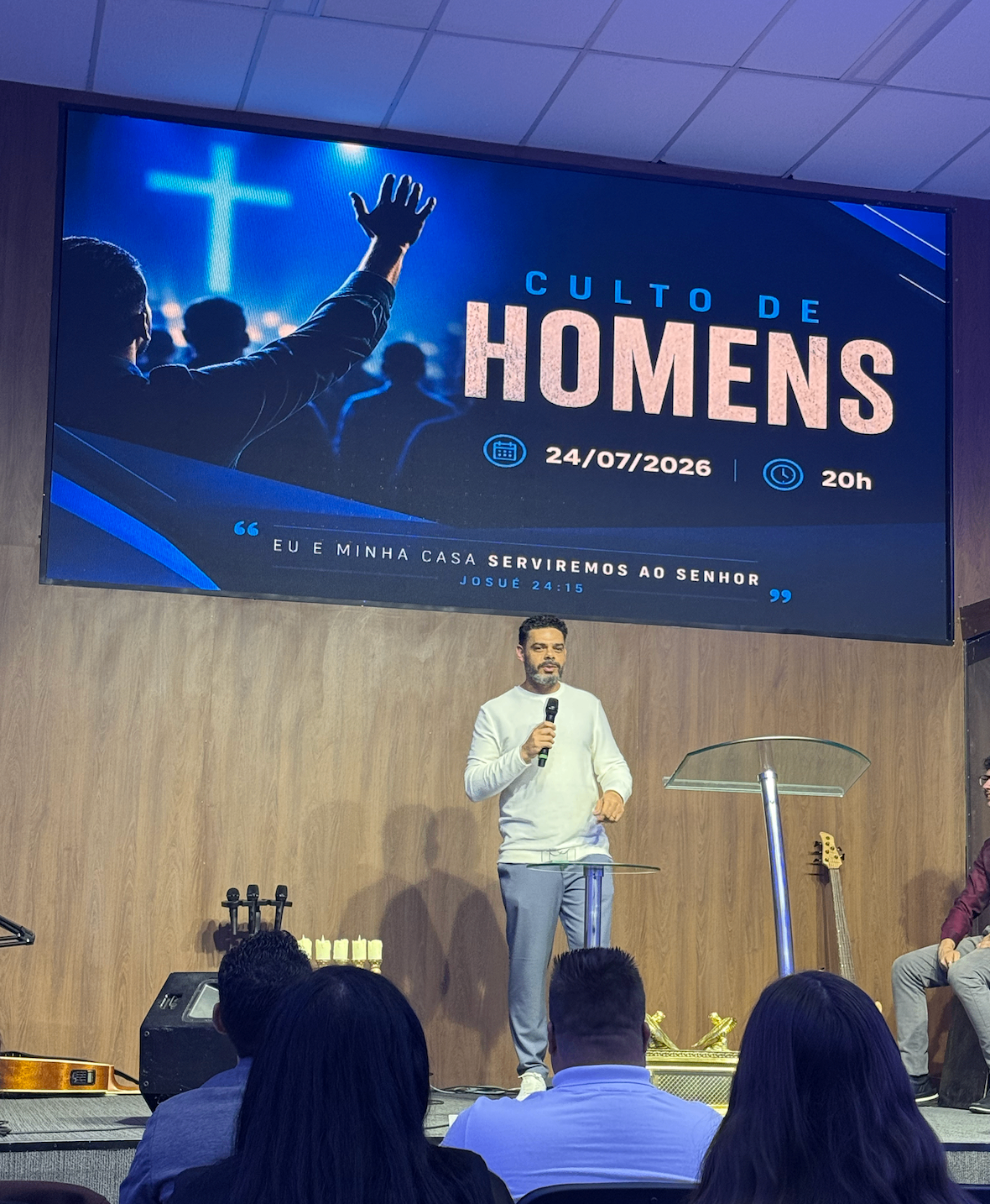 Culto de Homens no Ministério Shekinah